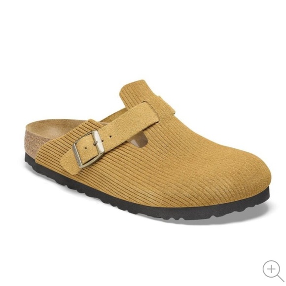 Birkenstock Boston Suede Embossed Clog Size 10 NWT - Picture 2 of 13